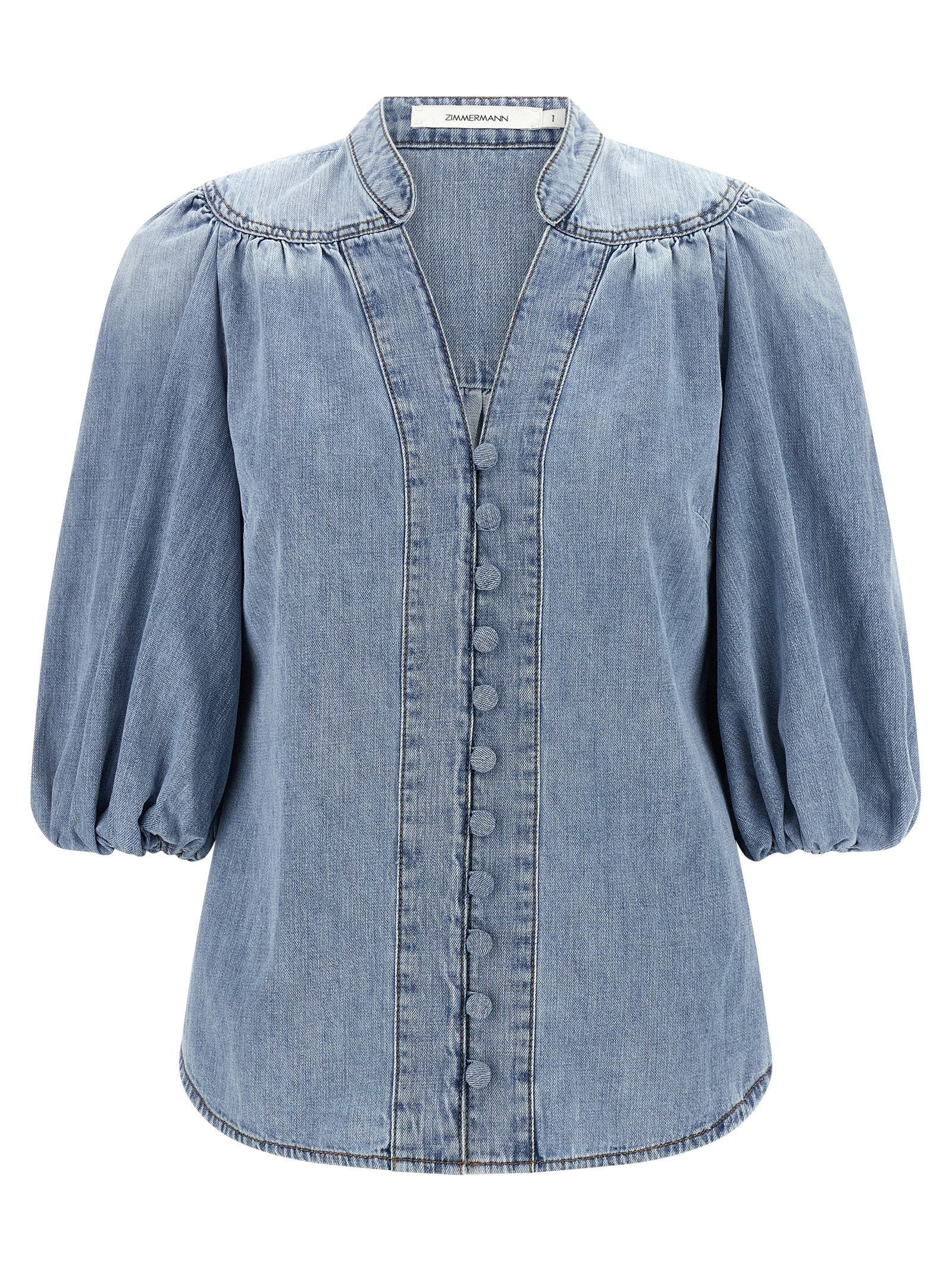 Zimmermann Blouse — Blue