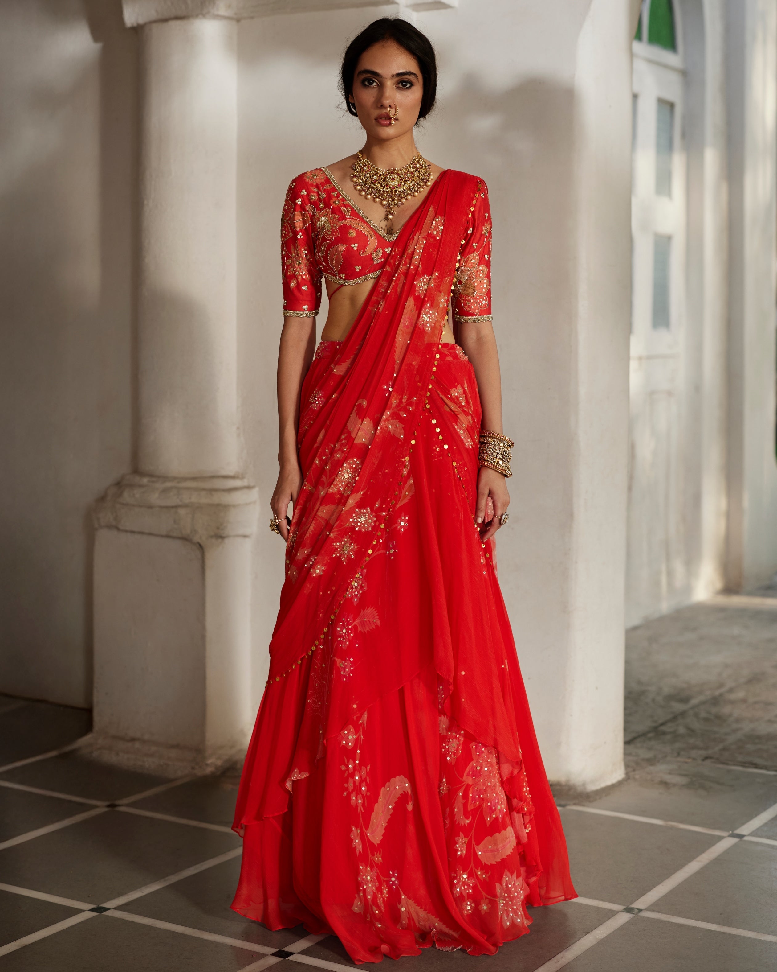 Lia Sari Set By KYNAH, Luxury Indian Fashion & Bridal Wear