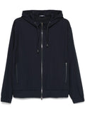 Herno Logo-Patch Hoodie — Black