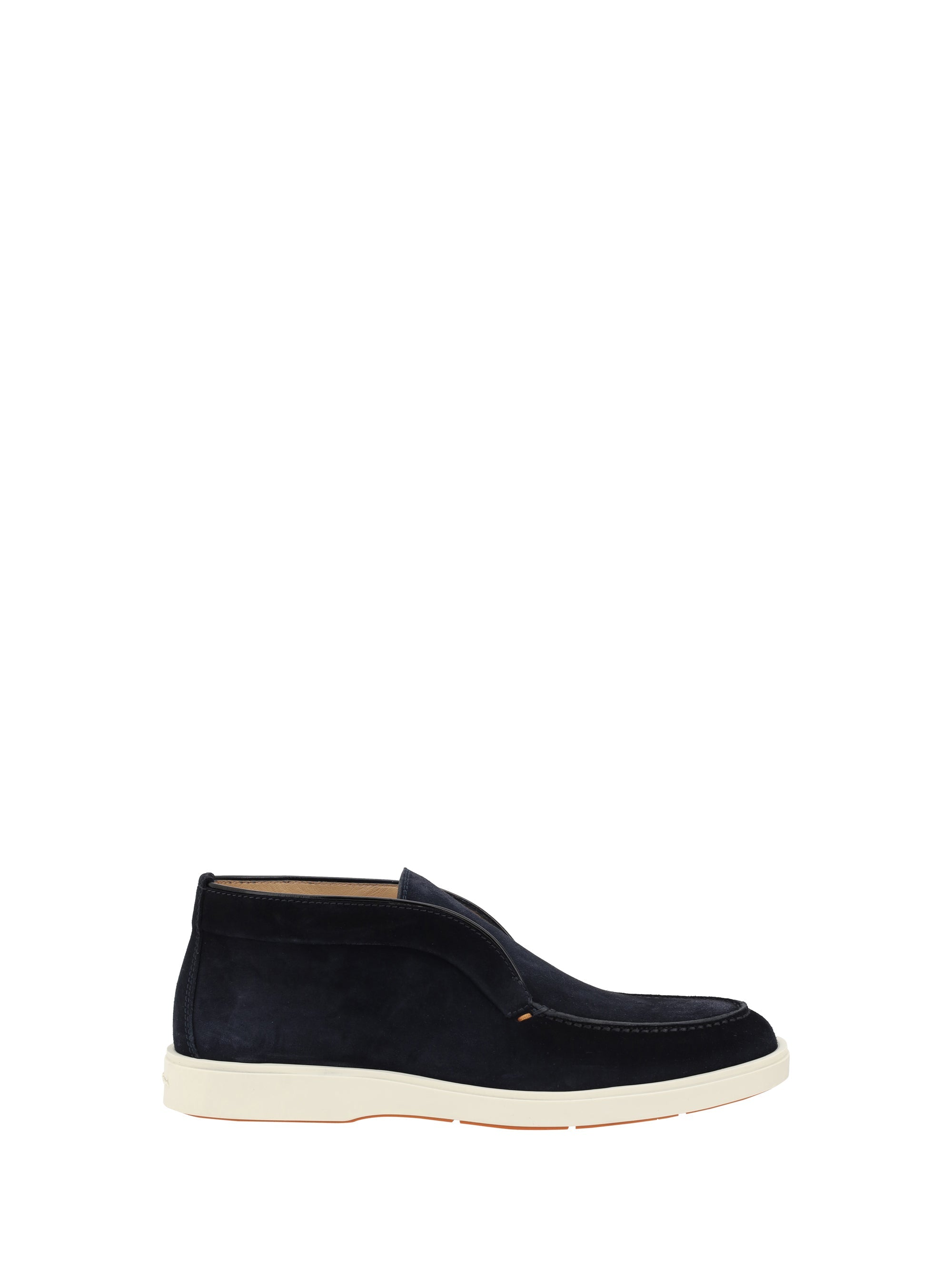 Santoni Desert Sneaker — Navy