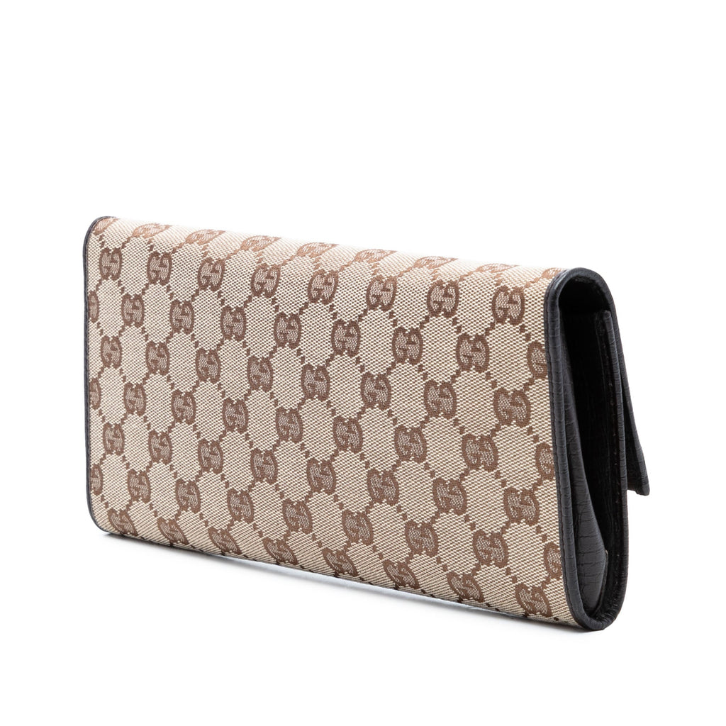 GG Canvas Bamboo Bar Crossbody