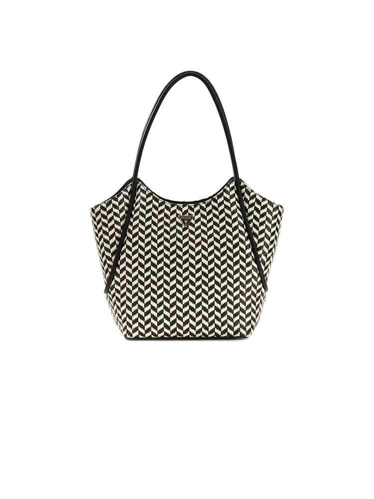 Guess Tessi 2 In 1 Tote Bag — Black