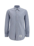 Camisa Oxford de algodón Thom Browne — Azul