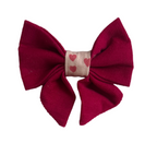 Sweet Heart Love - Handmade Dog Sailer Bow Tie - Small