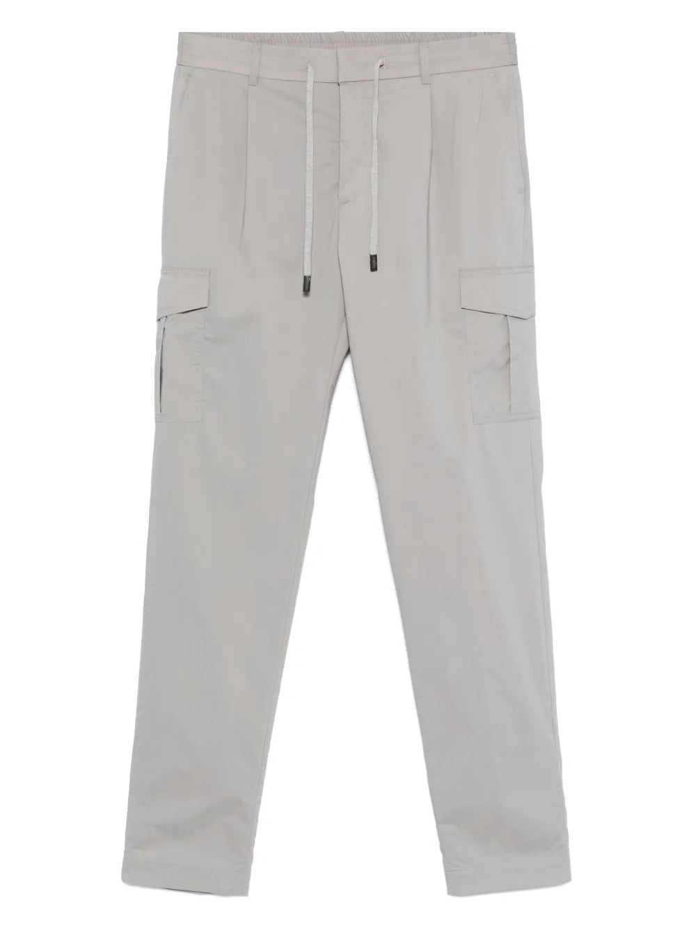 Peserico Tapered Cargo Trousers — Grey