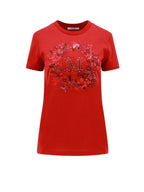 Max Mara T-shirts and Polos Red Cotone