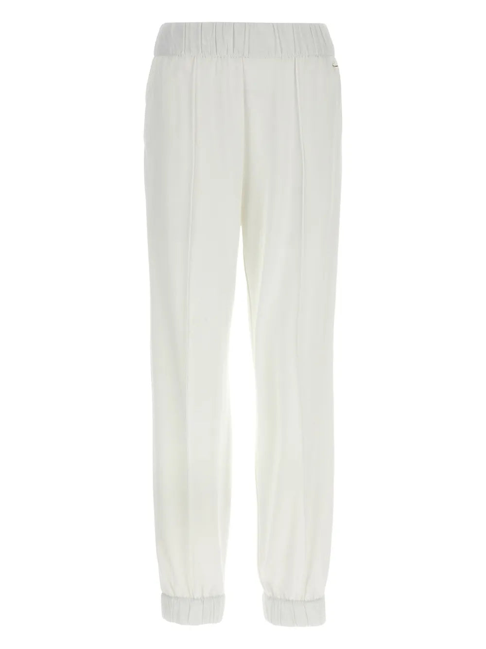 Herno Logo-Plaque Track Pants — White