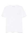Jacob Cohen Rubberised-Logo T-Shirt — White