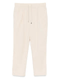Jacob Cohen Pleat-Detail Trousers — Beige