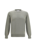 Brunello Cucinelli Cotton Sweater — Gray
