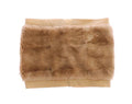 Women's Beige Mink Fur Scarf Foulard Neck Wrap