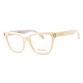 Roberto Cavalli VRC073M Acetate Square Eyeglasses — Beige