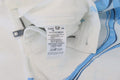 Men's White Blue Denim Cotton Jeans Stretch Skinny Fit Pant