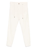 Myths Drawstring-Waist Trousers — Beige