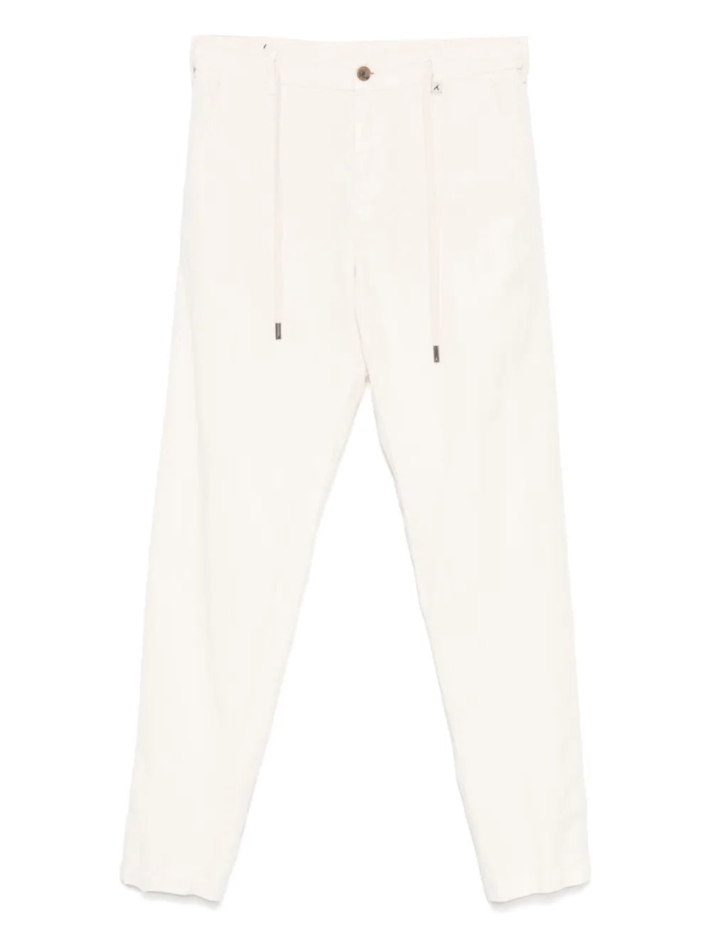 Myths Drawstring-Waist Trousers — Beige