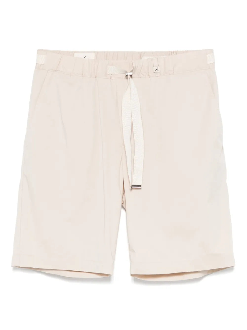 Myths Drawstring-Waist Shorts — Beige