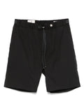 Myths Drawstring-Waist Shorts — Black