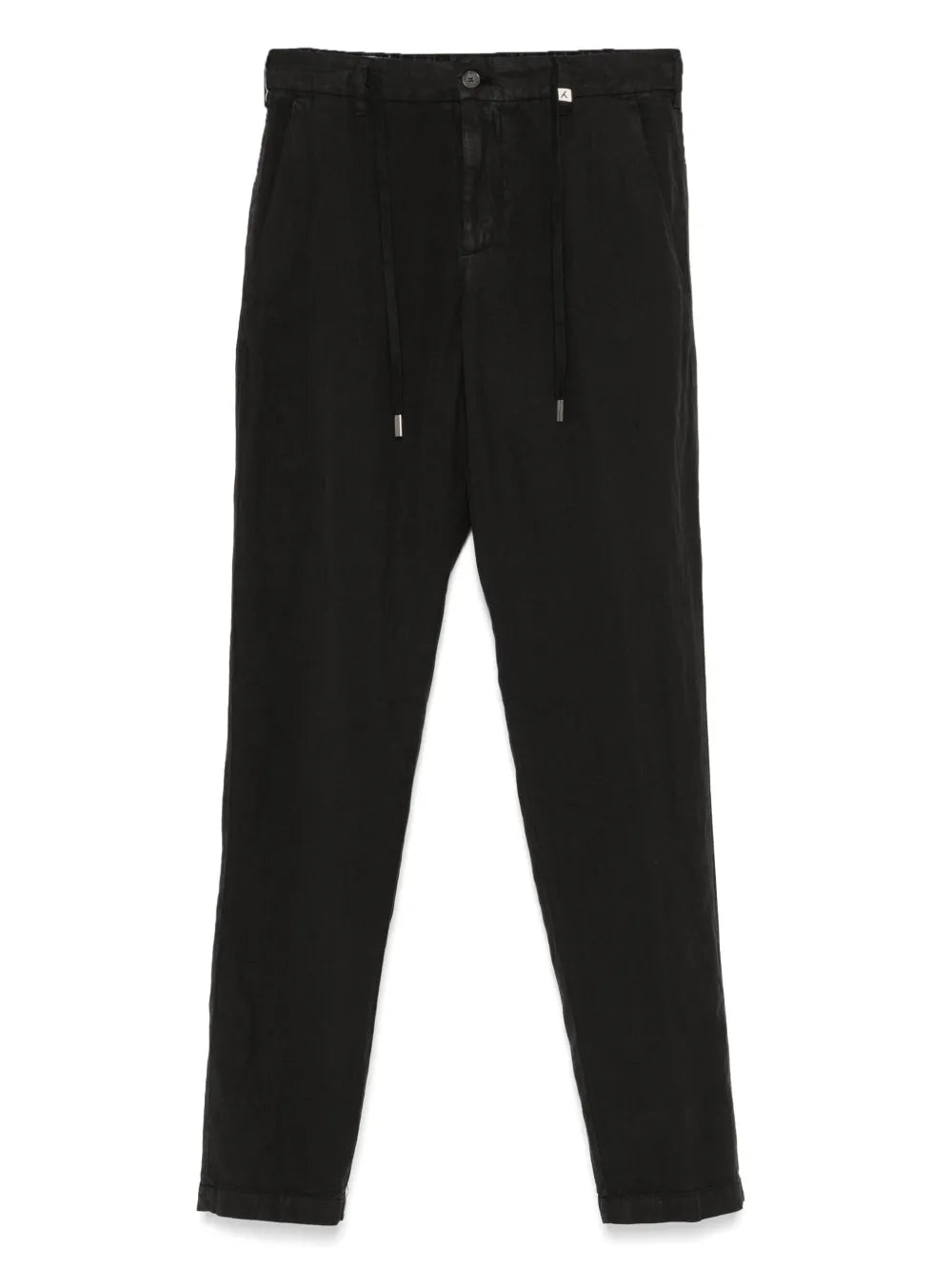 Myths Drawstring-Waist Trousers — Black