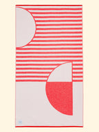 CRASSA - Toalla de playa fina de algodón orgánico