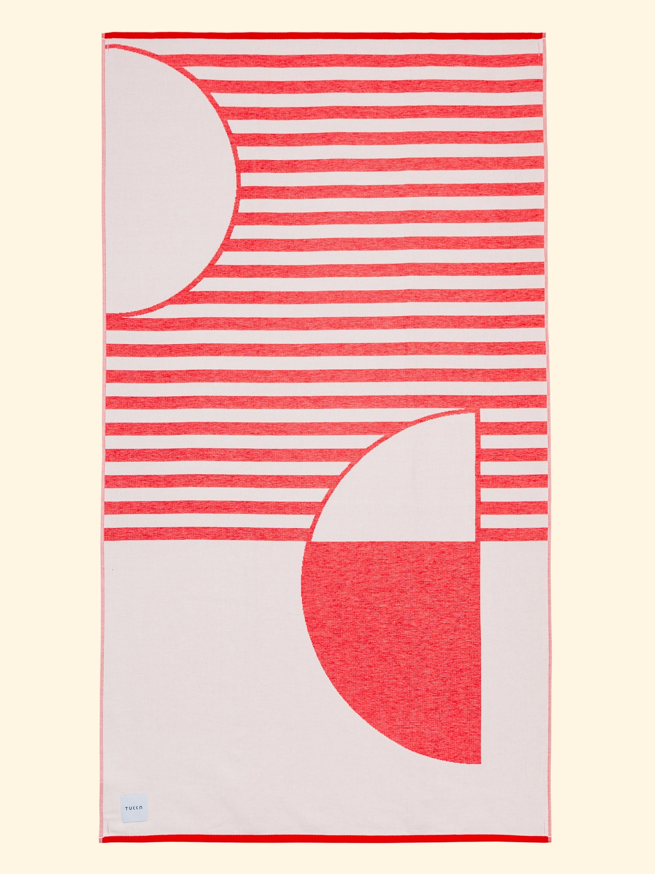 CRASSA - Toalla de playa fina de algodón orgánico