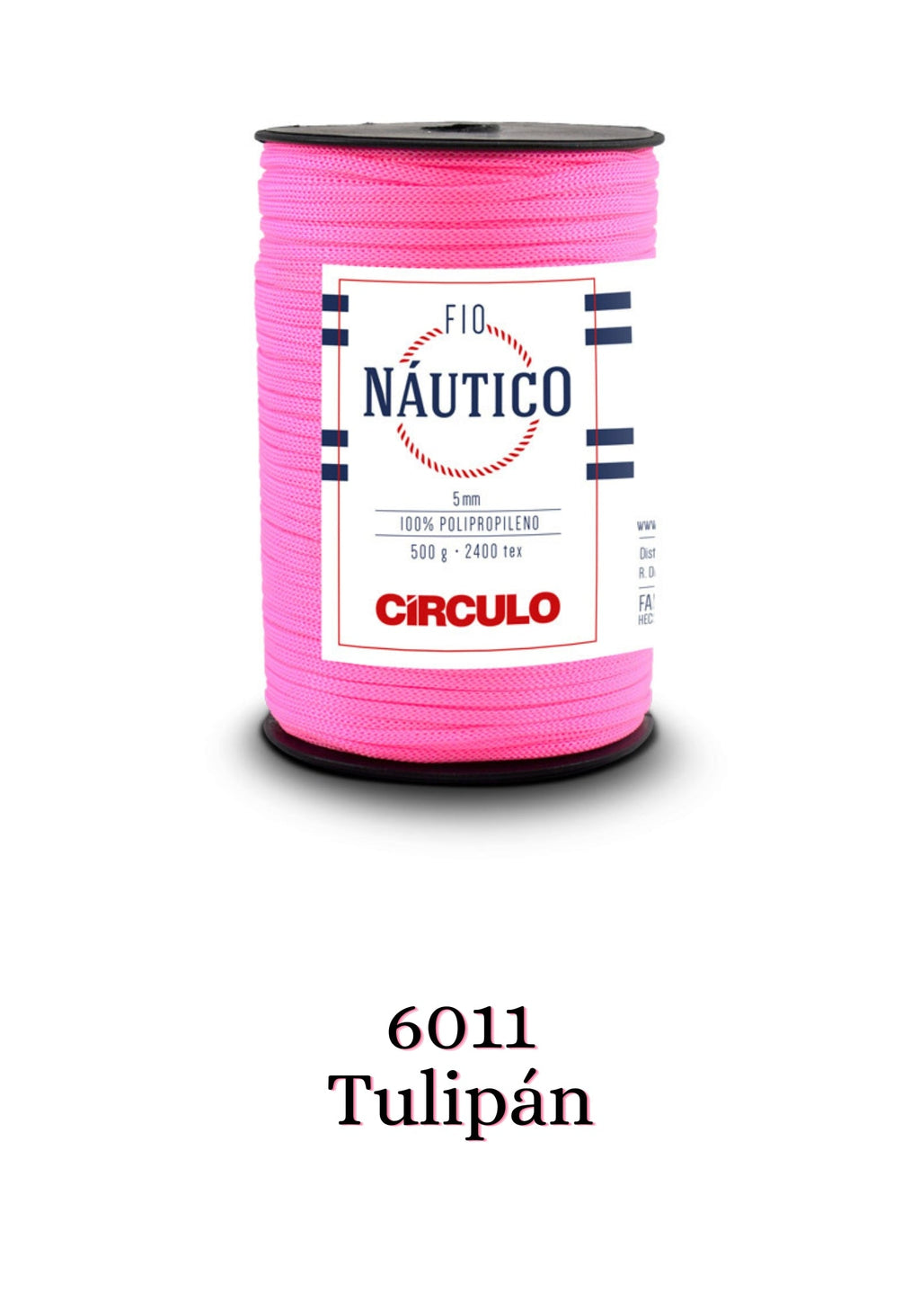 FIO NAUTICO 5mm CIRCULO 500 grs.