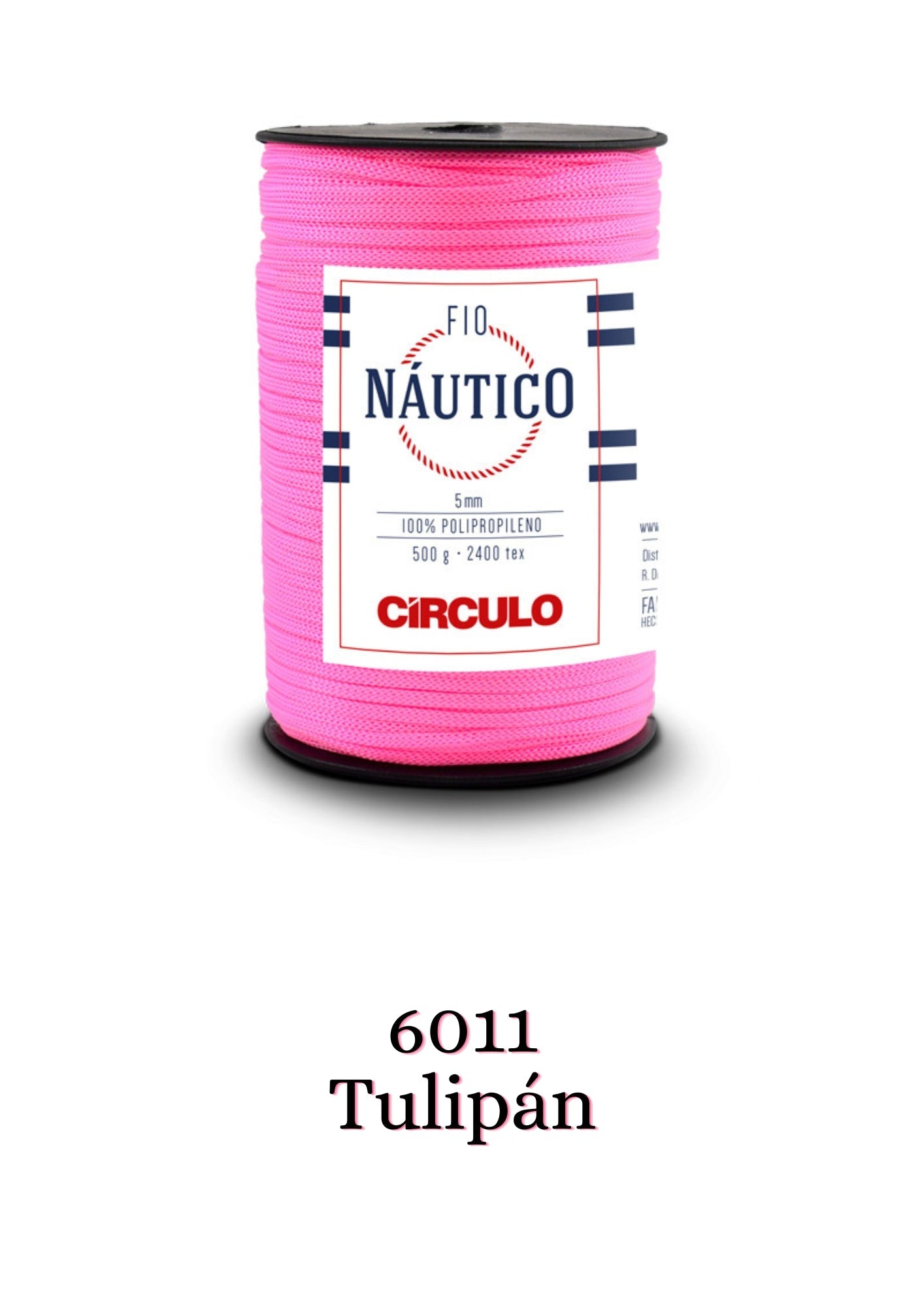 FIO NAUTICO 5mm CIRCULO 500 grs.