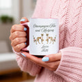 Personalizada Mahjong Cheetah Dragon 11 oz 15 oz Taza de Cerámica con Nombre Mahjong Club Regalo de Cumpleaños para Mahjong Lover Player