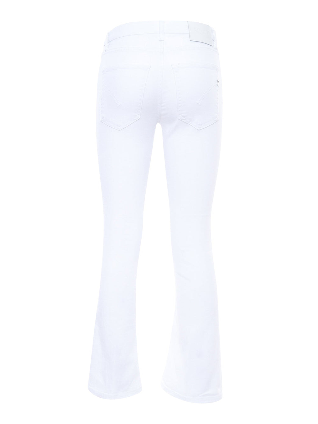White Flared Jeans - 26