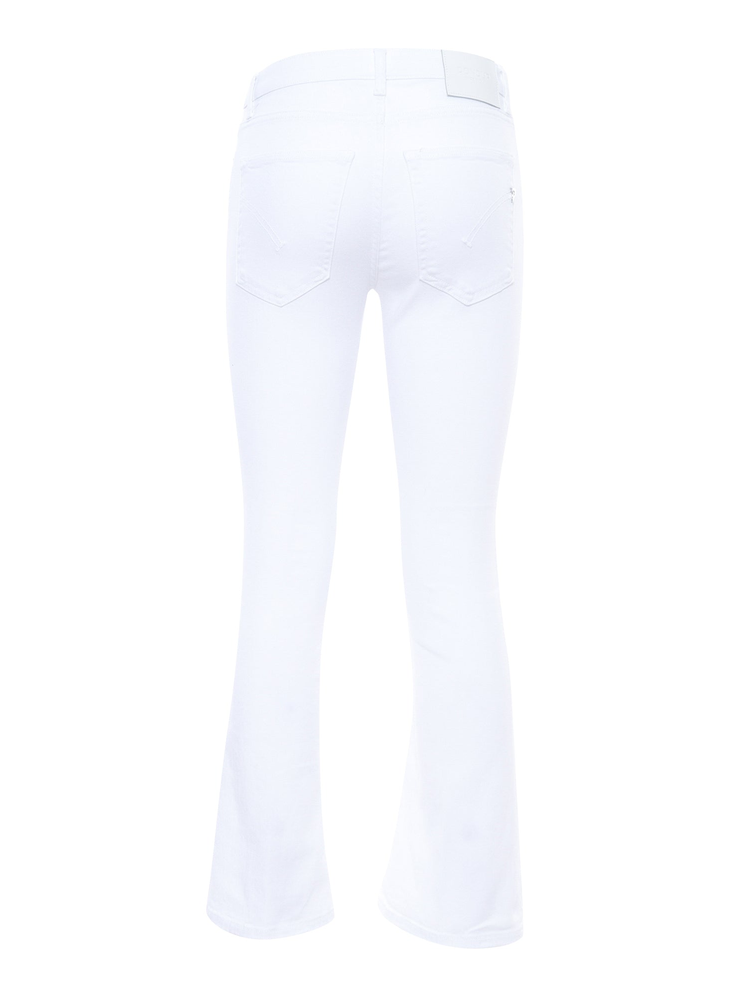 White Flared Jeans - 26