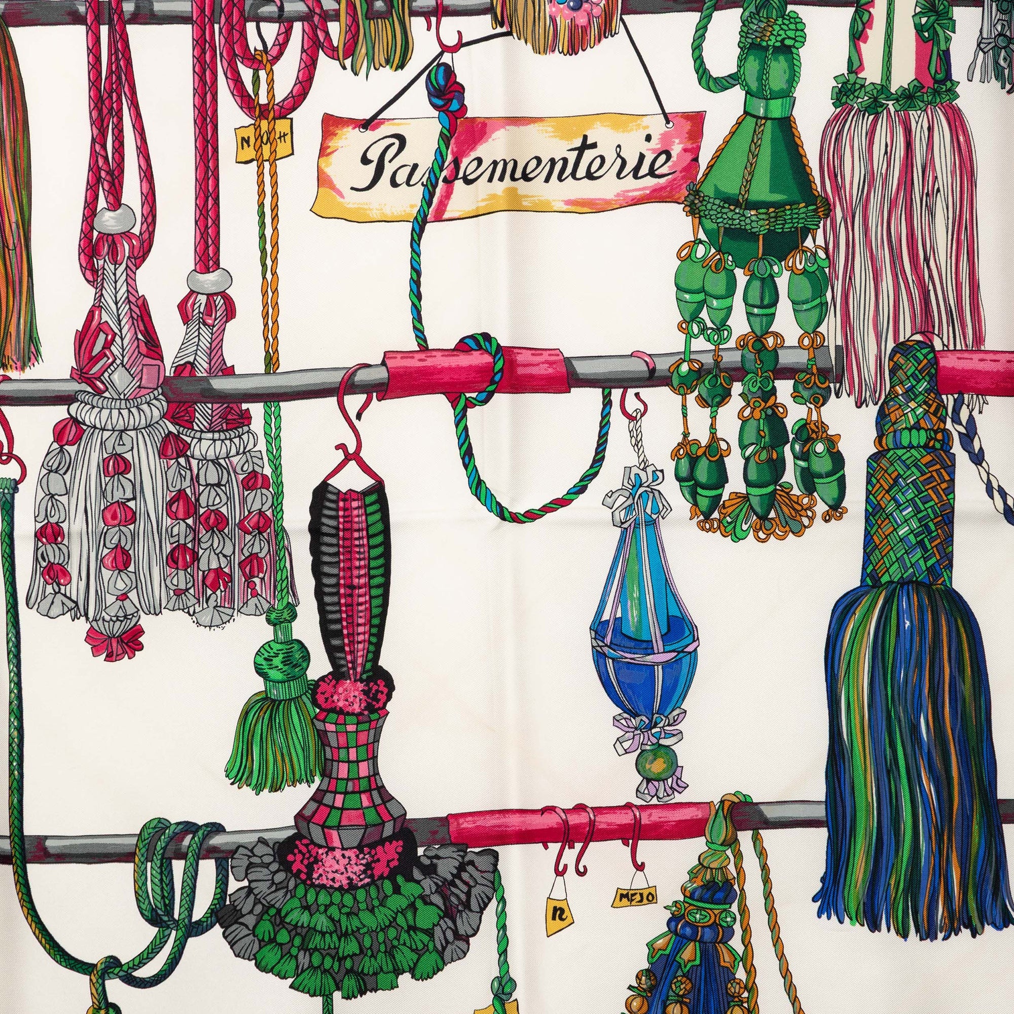 Passementerie Silk Scarf 90