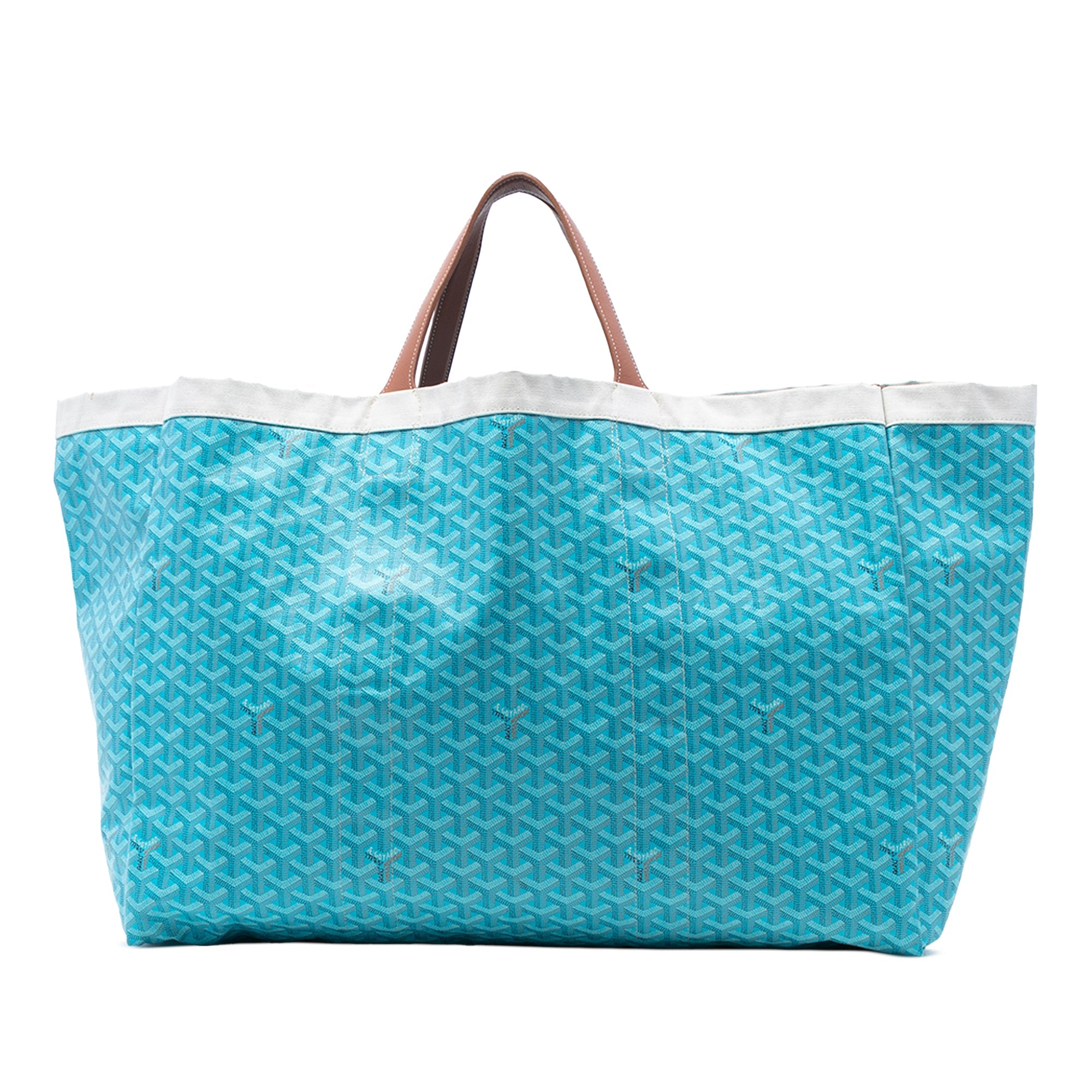 Goyardine Reversible Belharra Tote
