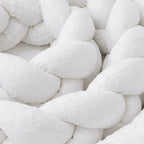 TRENZA PROTECTORA CAPAZO de COCHECITO | Plumeti Blanco