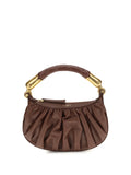 Balmain Top Handle Bag — Brown