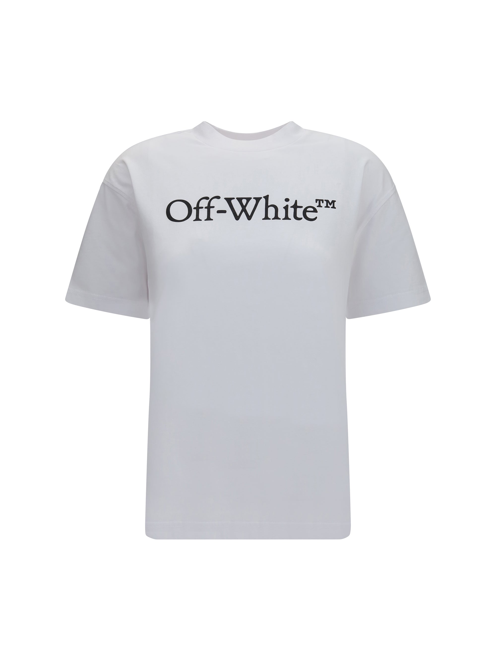 Camiseta con logotipo Off-White — Blanco