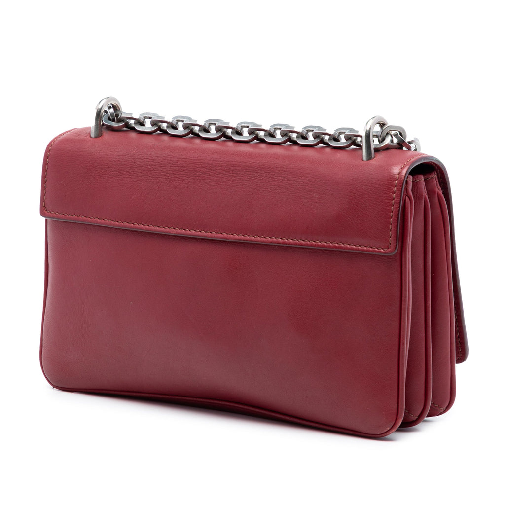 Soft Calf Chain Crossbody
