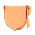 Small Soft Calfskin Heel Pouch
