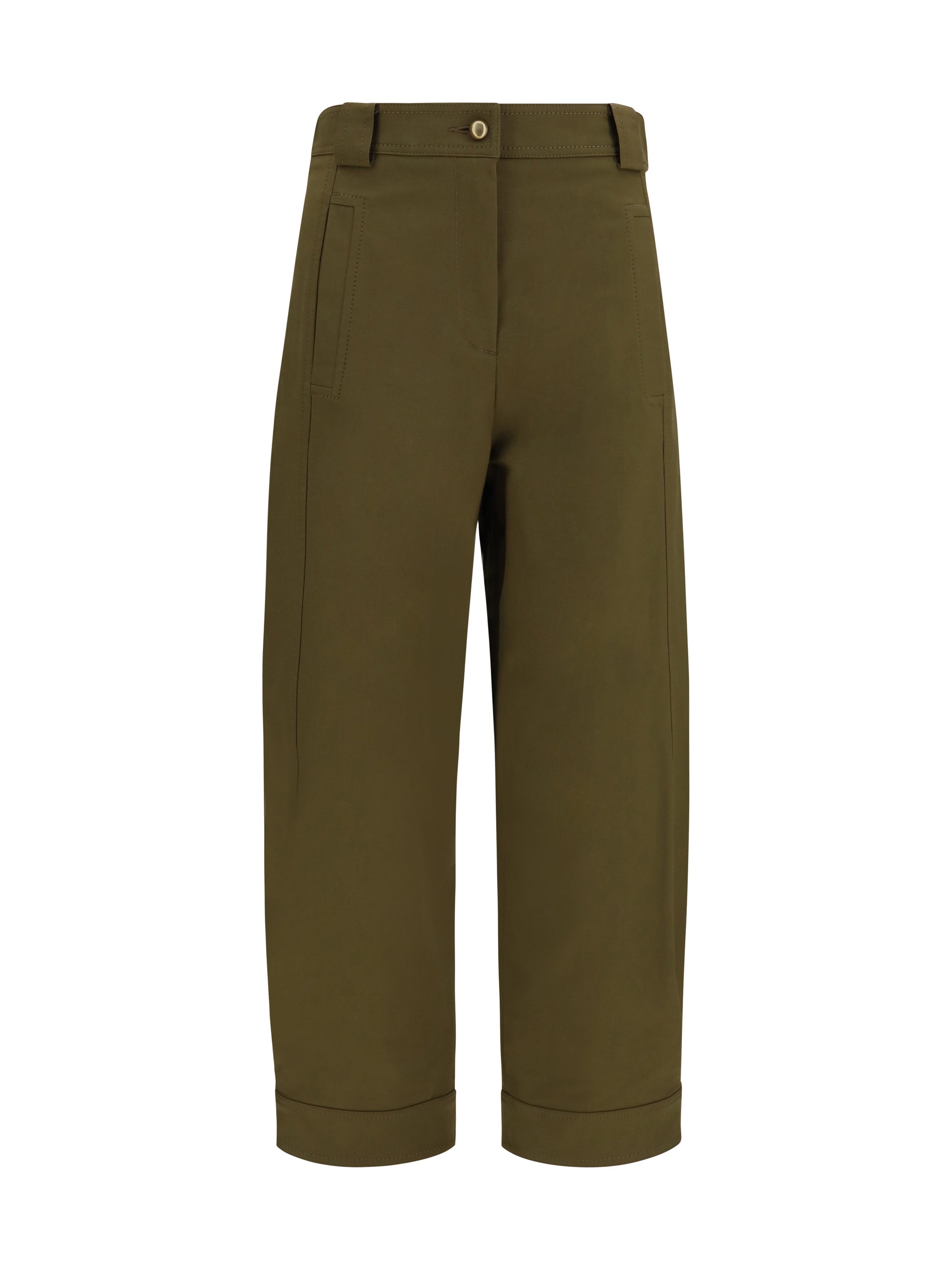 Max Mara Adorni Trousers — Green