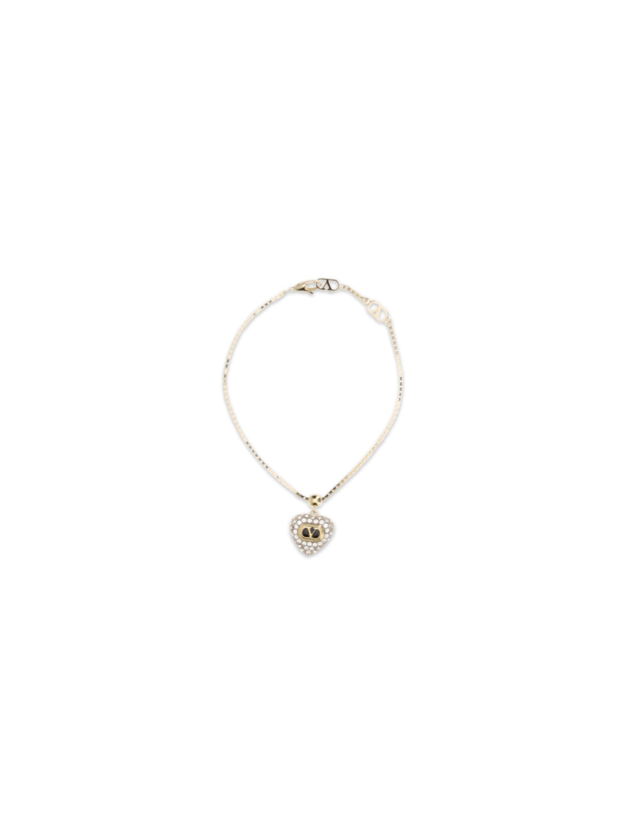 Valentino Garavani Coeur Royal Bracelet — Gold