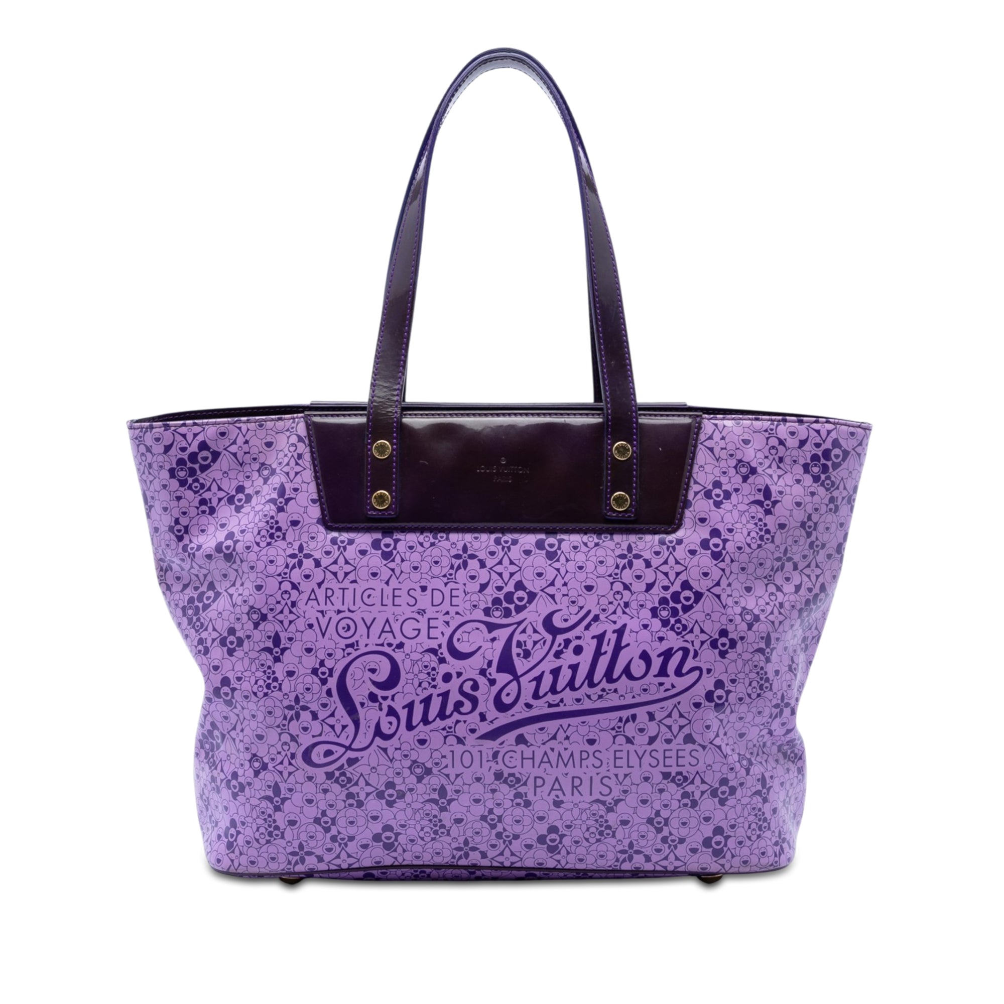 Takashi Murakami Coated Canvas Cosmic Blossom Tote PM