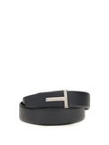 Cinturón reversible de piel Tom Ford — Negro