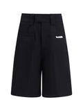 GCDS Logo Piping Bermuda — Black