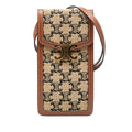 Triomphe Textile Triomphe Phone Pouch Flap Crossbody
