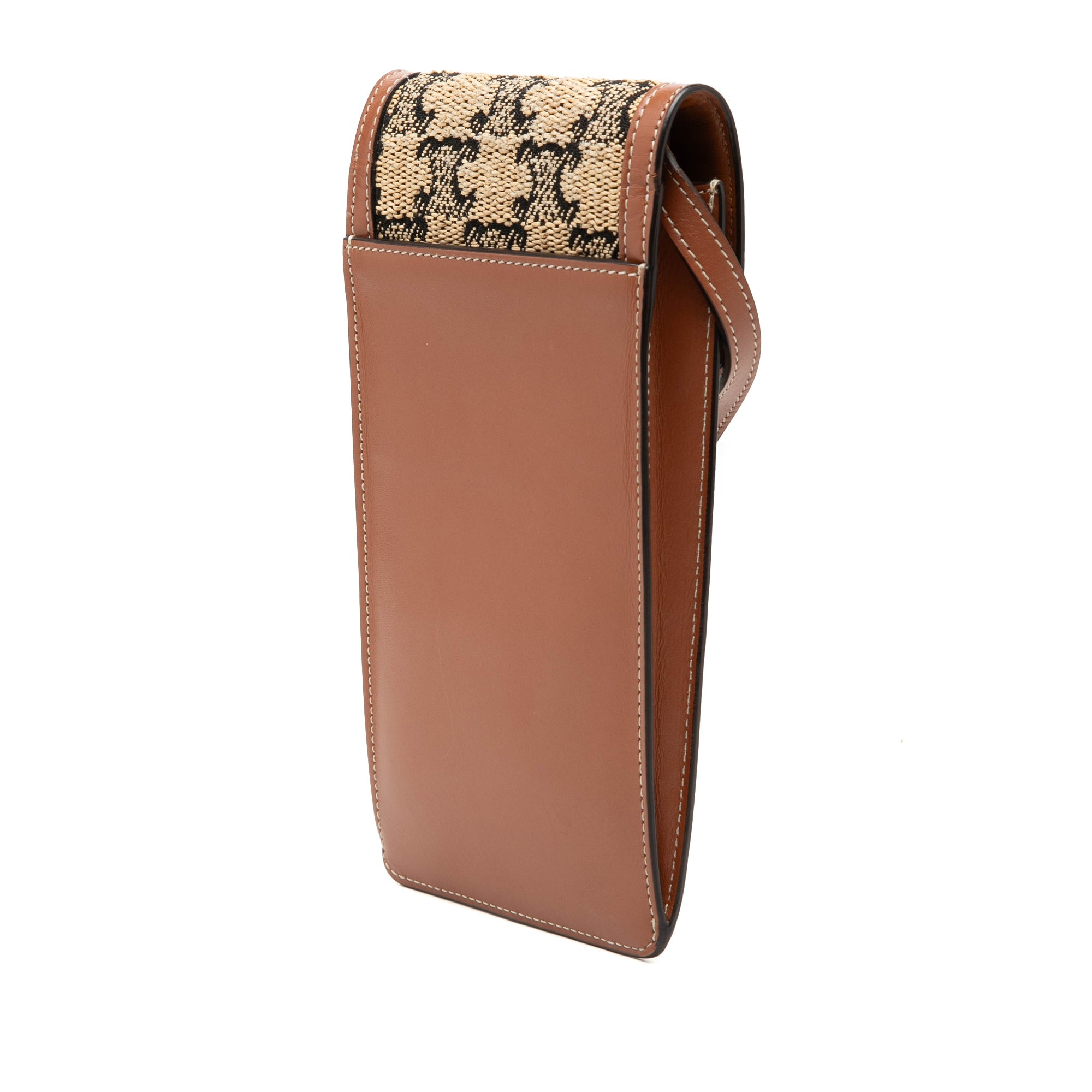 Triomphe Textile Triomphe Phone Pouch Flap Crossbody