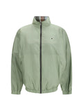 Marbell Reversible Double-Face Jacket — Green