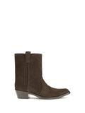 Khaite Clive Ankle Boot — Brown