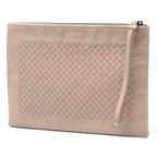Nappa Intrecciato Wristlet Clutch