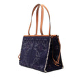 Medium Anagram Felt Cushion Tote