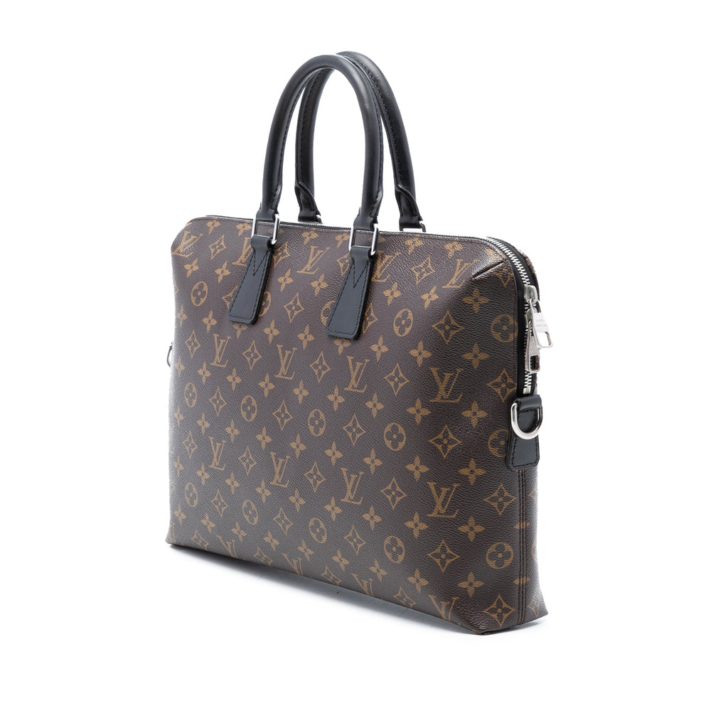 Monogram Macassar Porte Documents Jour