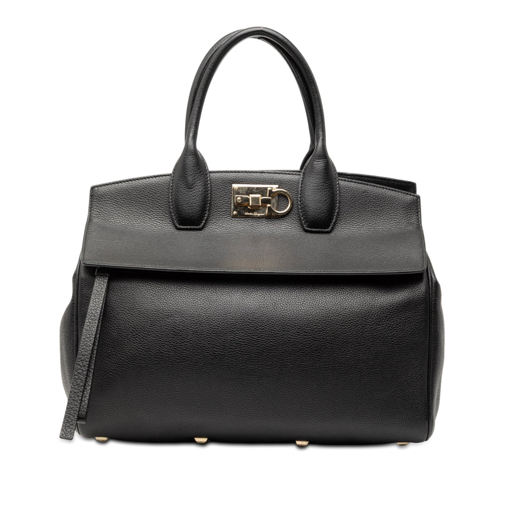 Leather Studio Satchel