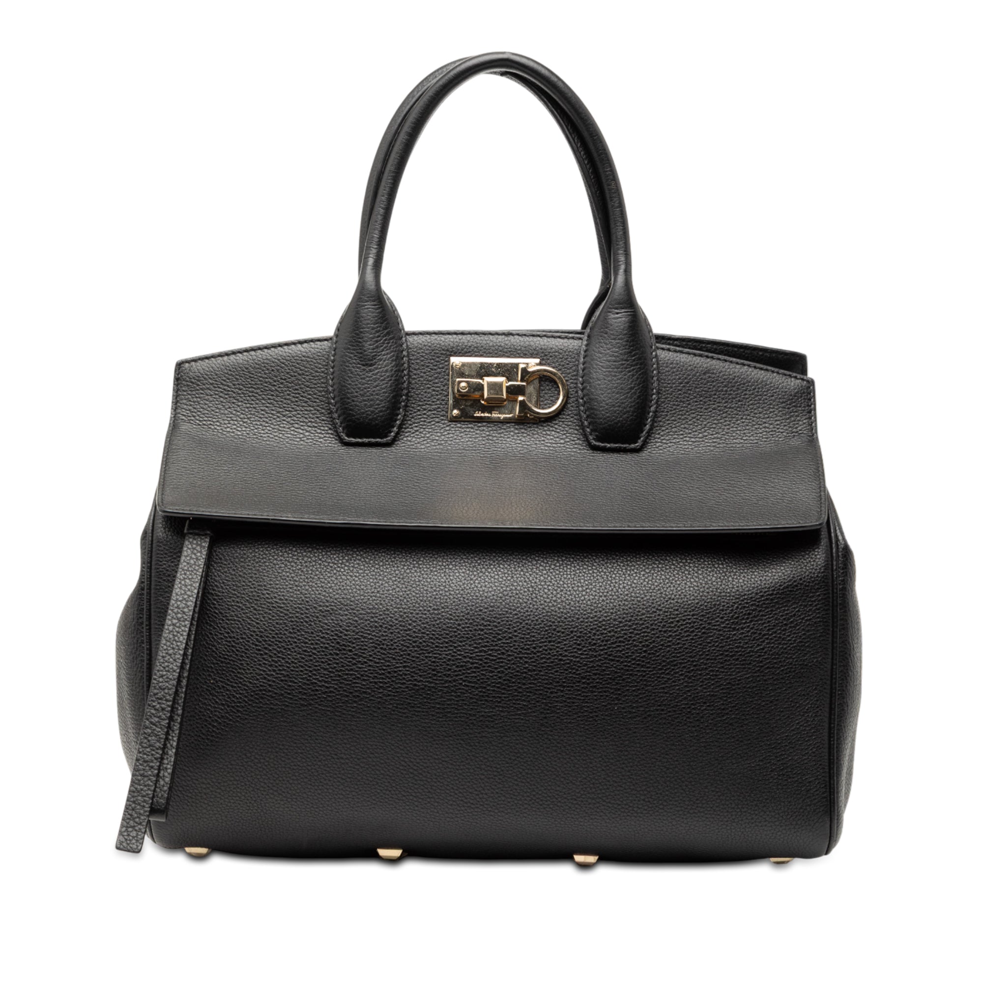 Leather Studio Satchel